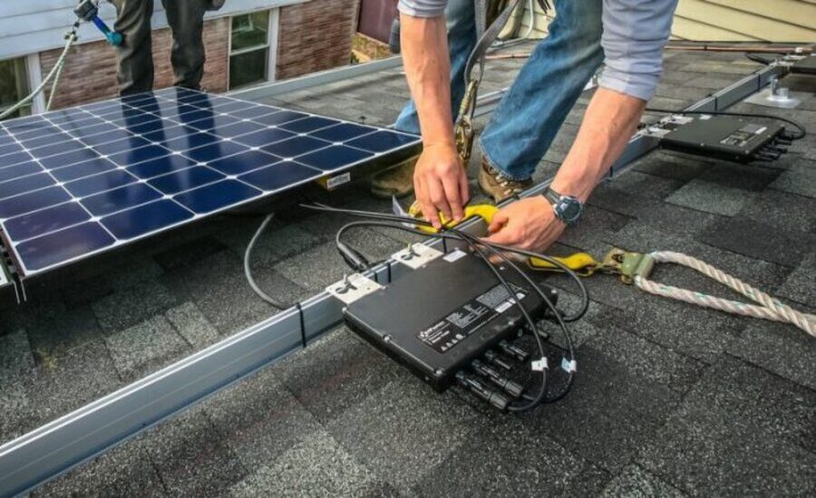 how many inverters per solar panel