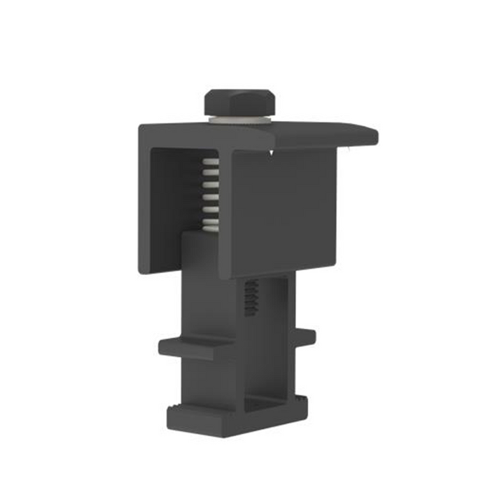K2 Racking 4000233  End Clamp Set | 25-40mm | Black