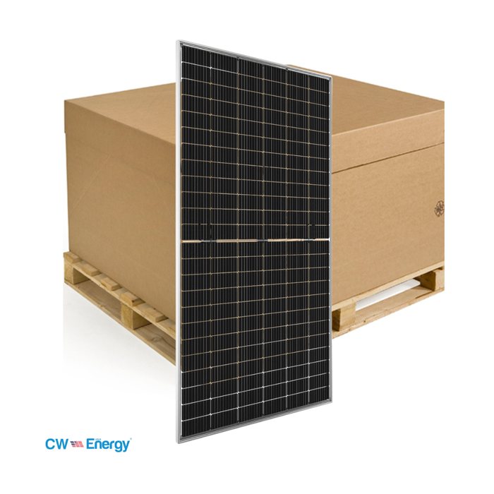 CW Energy 545 Watt 144 Cell Bifacial Solar Panel Pallet | 31 Panels | CWT545-144PMB10