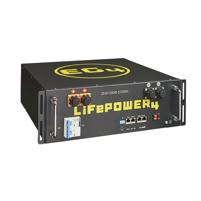EG4 LifePower4 V2 Lithium Battery | 24V 200AH | Server Rack Battery