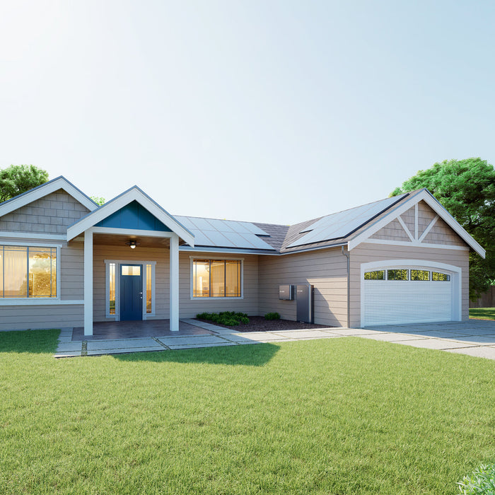 Battery Energy Storage Systems (BESS) for Home in a sunny day