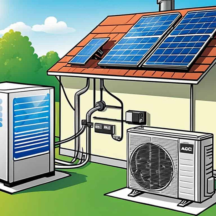 How many AC can run on a 3kW solar system?