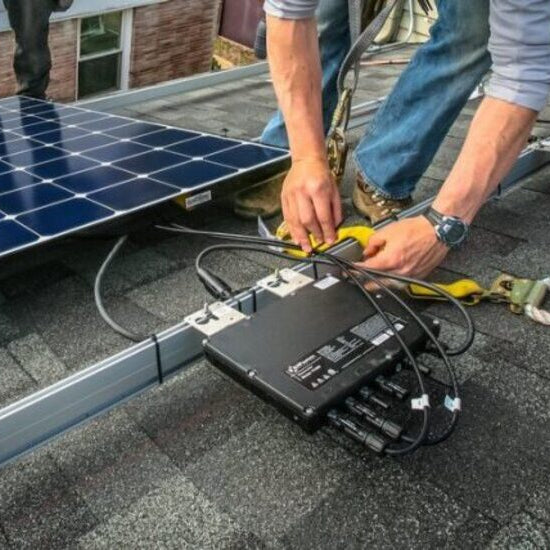 how many inverters per solar panel