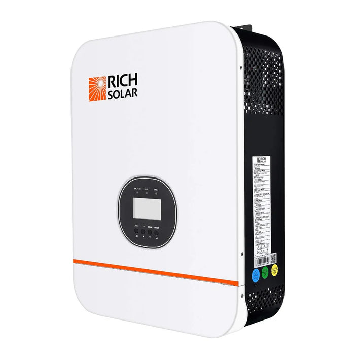 Rich Solar 3000 Watt (3 KW) 48 Volt Off-Grid Hybrid Solar Inverter