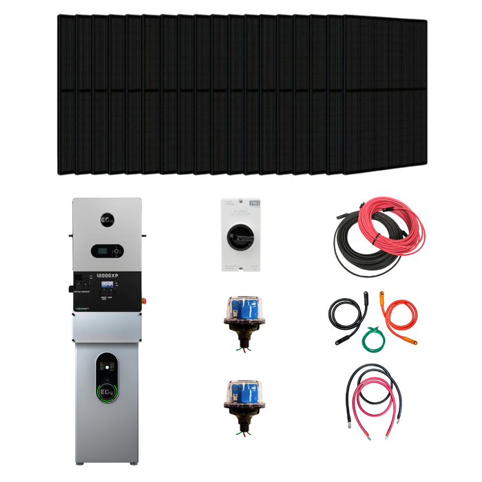 Complete Off Grid Solar Kit | EG4 12000XP | Up To 18kW PV Input | 12kW Continuous Power | 48V System