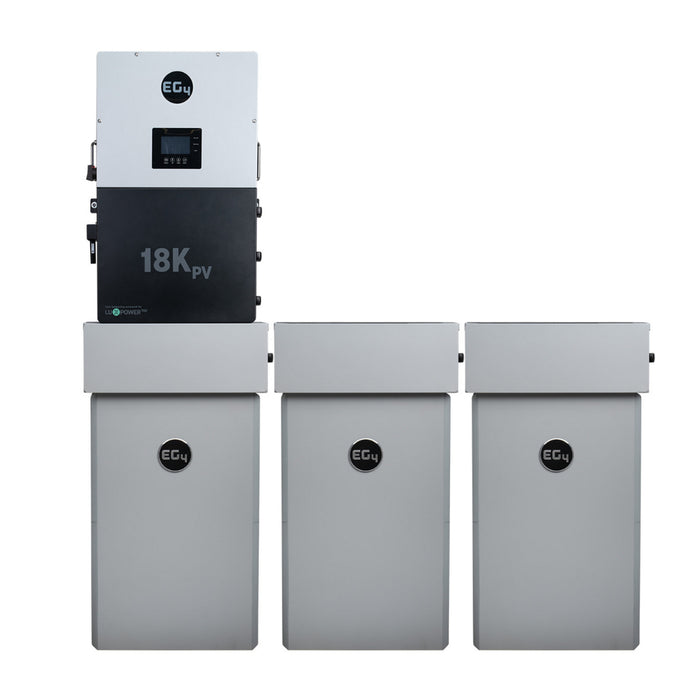 EG4 PowerPro ESS System Bundle | 14.3 - 85.8kWh Capacity | EG4 18Kpv & EG4 PowerPro WallMount Battery