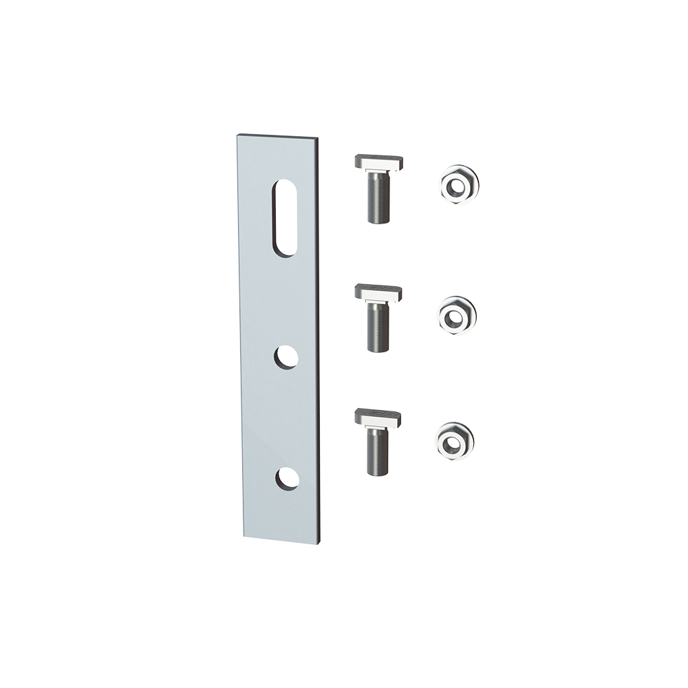 K2 Racking 4000505 Cross Rail Tilt Connector Set | Mill — Direct Solar ...