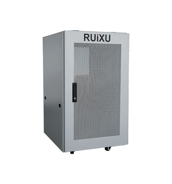 RUiXU 6 Slot Battery Cabinet | Wheels & Busbar Included | Pre Assembled