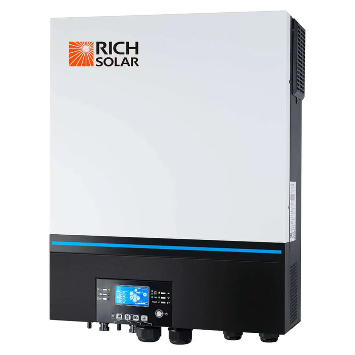 Rich Solar NOVA 6548 | 6500 Watt (6.5kW) 48 Volt Hybrid Solar Inverter | Premium 6500W 48V Hybrid Inverter for Campers, Cabins, Tiny Homes, ADUs, RVs, Off-Grid | UL Certified