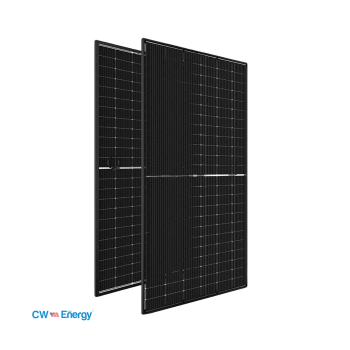CW Energy 550W Bifacial Mono PERC Solar Panel [Black] | CWT550-144PMB10