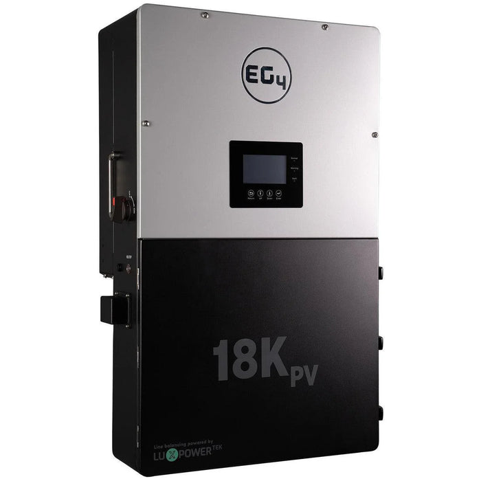 EG4 18KPV Hybrid Inverter All-In-One Solar Inverter | 18,000W PV Input | 12,000W Output | 48V 120/240V Split Phase | EG4-18KPV-12LV