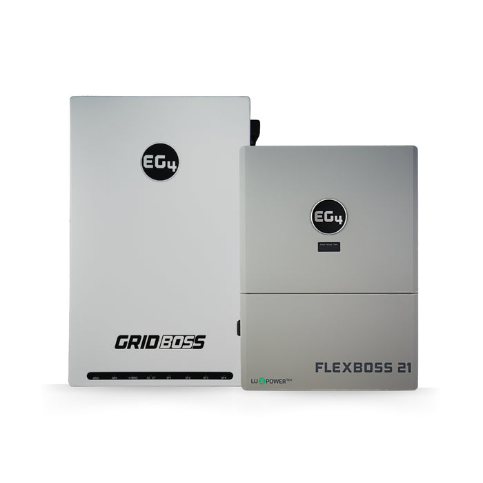 EG4 FlexBOSS21 Inverter & EG4 Gridboss Bundle | 21kW PV Input | 48V Split Phase