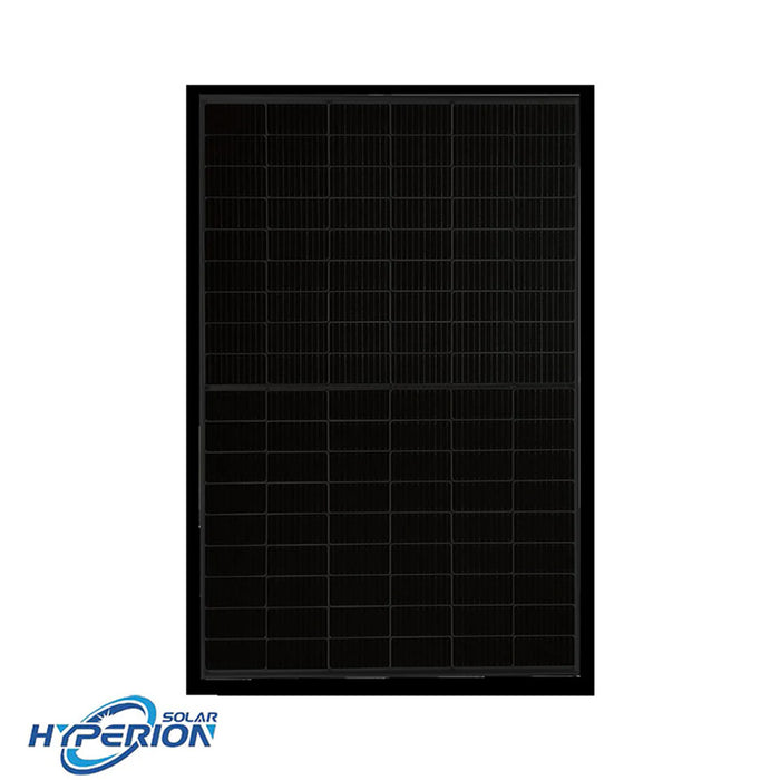 Hyperion 400W Bifacial Solar Panel (Black) | Up to 500W with Bifacial Gain