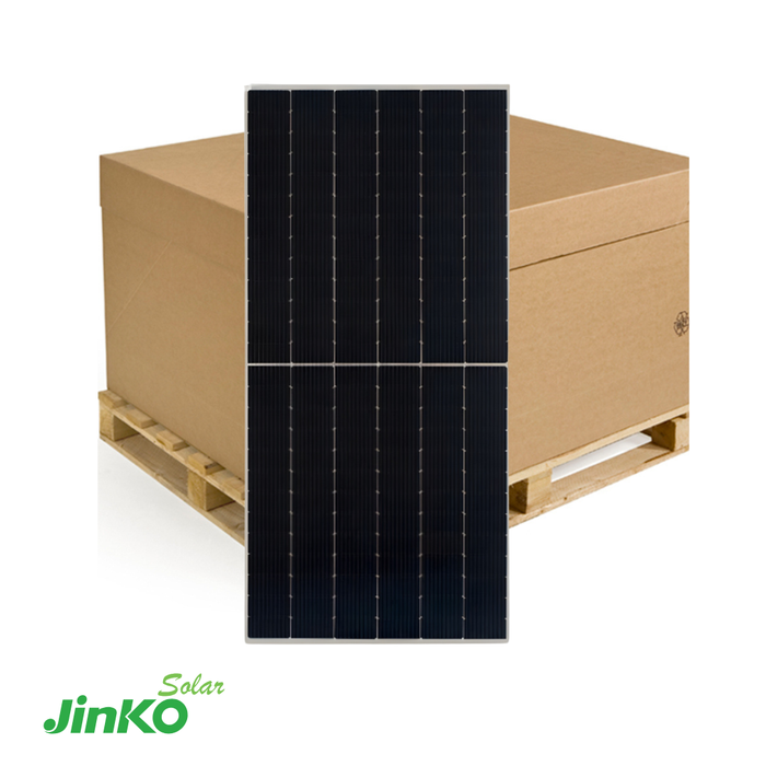 Jinko Eagle 460 Watt Bifacial Solar Panel Pallet (Black) | 27 Panels | JKM460M-7RL3-TV