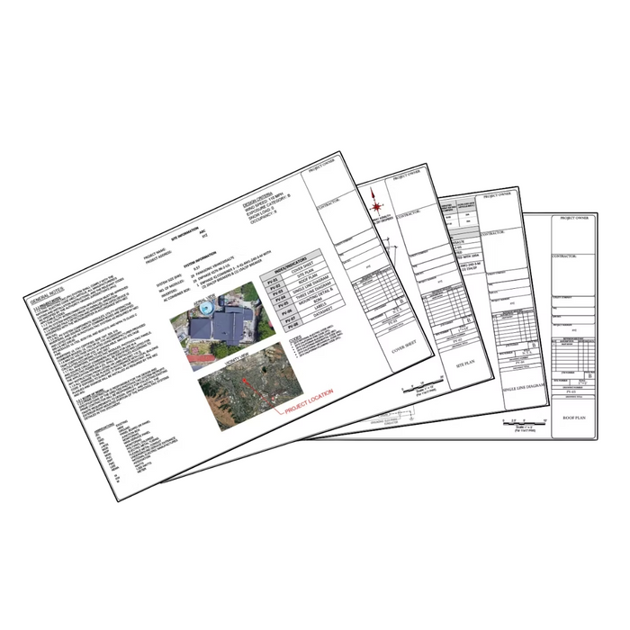 Solar Plan Sets