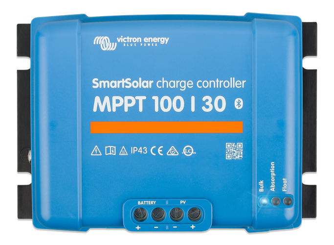 Victron SmartSolar MPPT 100/30 Solar Charge Controller 12/24VDC at 30 Amps