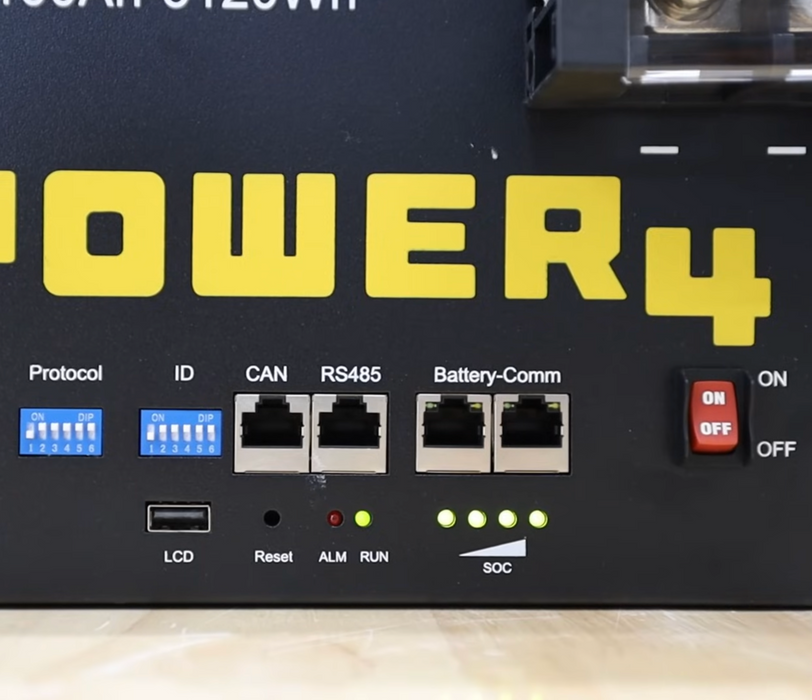 EG4 LifePower4 V2 Lithium Battery | 48V 100AH | Server Rack Battery