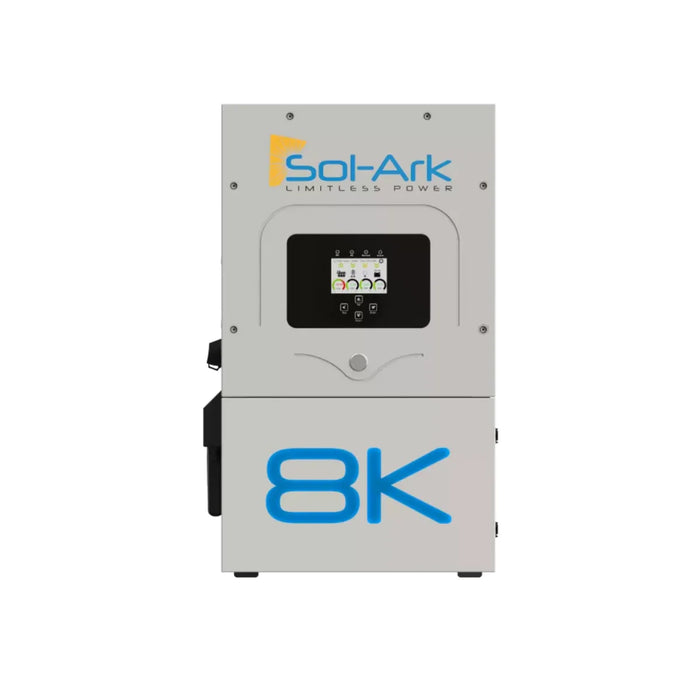 Sol Ark 8k All-In-One Hybrid Solar Inverter | 10 Year Warranty Included