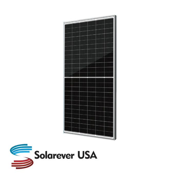 Solarever 14.11kW Pallet of 455W Split-Cell Mono PERC Solar Panel (Silver) | Full Pallet (31 panels)