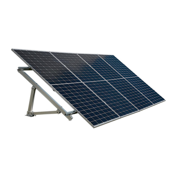 EG4 BrightMount Solar Panel Ground Mount Rack Kit | 3-4 Panel Ground Mount | Adjustable Angle