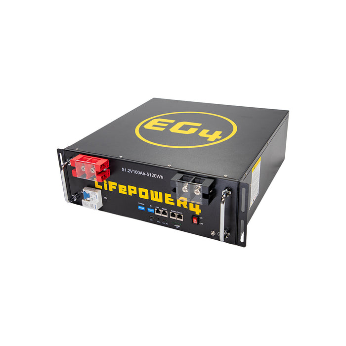 EG4 LifePower4 V2 Lithium Battery | 48V 100AH | Server Rack Battery