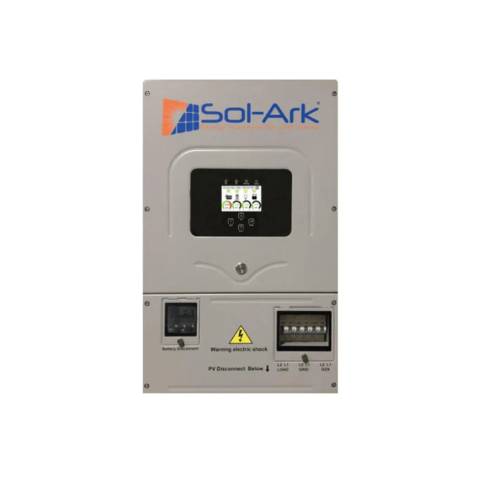 Sol Ark 12k All-In-One Hybrid Solar Inverter | 10 Year Warranty Included