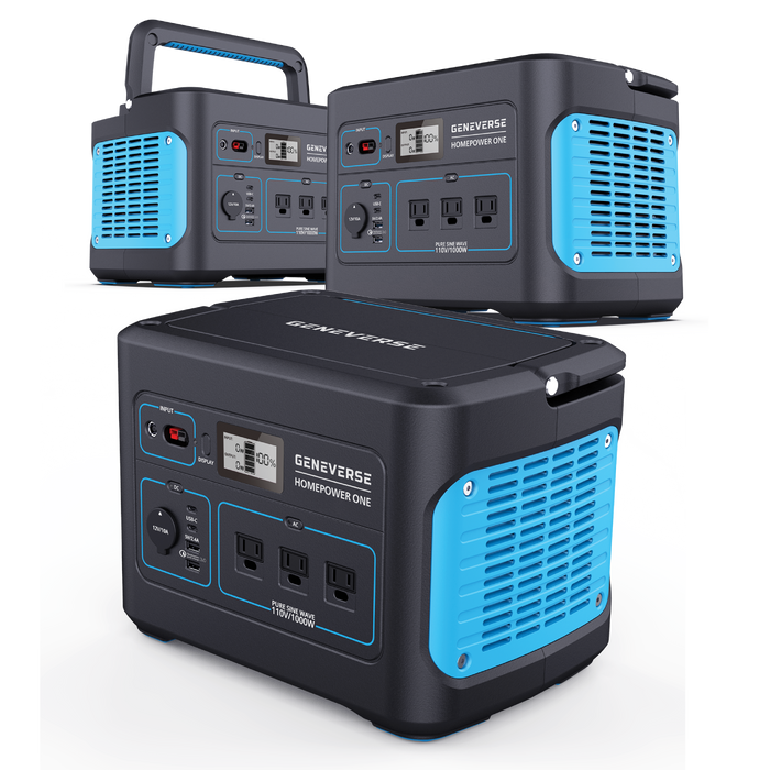 2000/1000-Watt HomePower ONE Lithium-Ion Power Stations (1002Wh Battery Only)