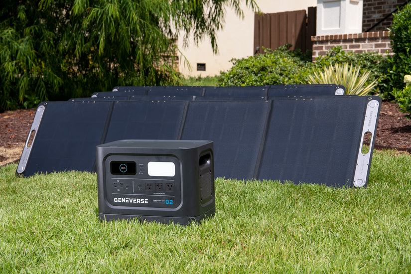 2200-Watt HomePower TWO PRO LiFePO4 Solar Generators (2419Wh Backup Battery + Solar Panels)