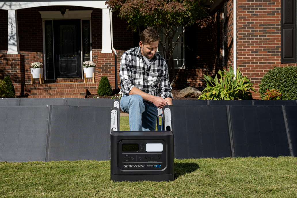 2200-Watt HomePower TWO PRO LiFePO4 Solar Generators (2419Wh Backup Battery + Solar Panels)