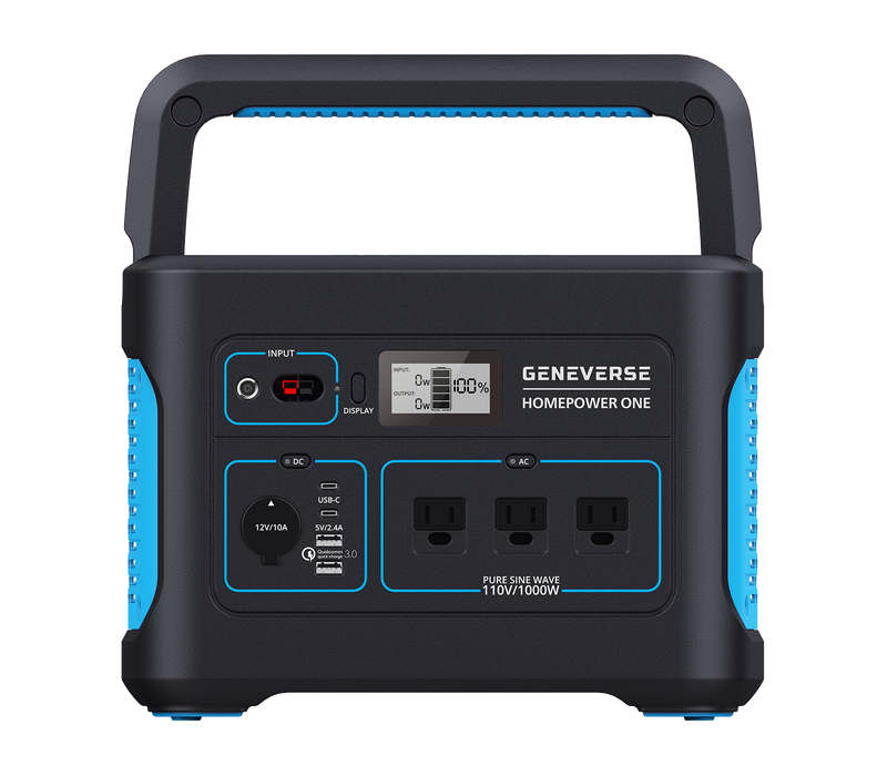 2000/1000-Watt HomePower ONE Lithium-Ion Power Stations (1002Wh Battery Only)