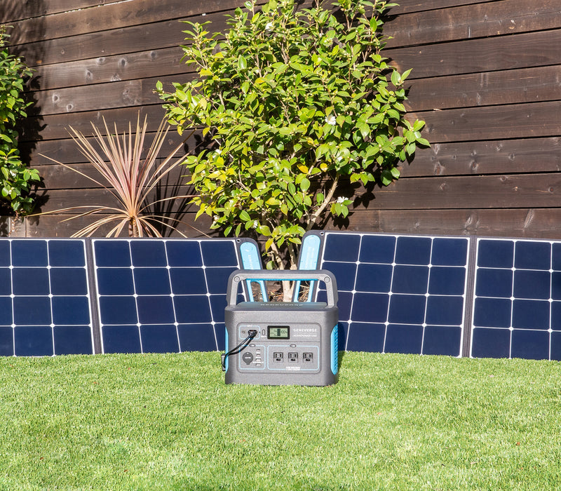 SolarPower ONE Portable Solar Panel Generator (100W Max Output/Panel)