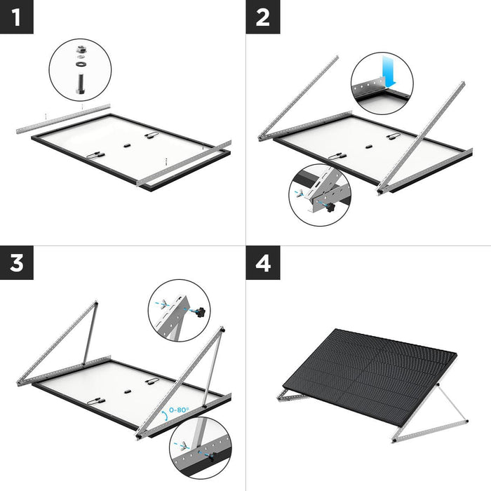 EcoFlow 50'' Tilt Mount Bracket