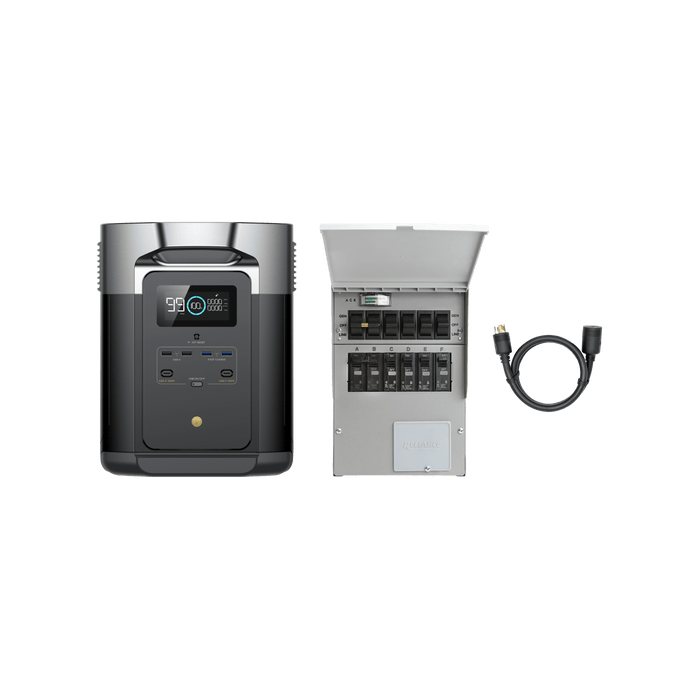 EcoFlow DELTA Max + Transfer Switch