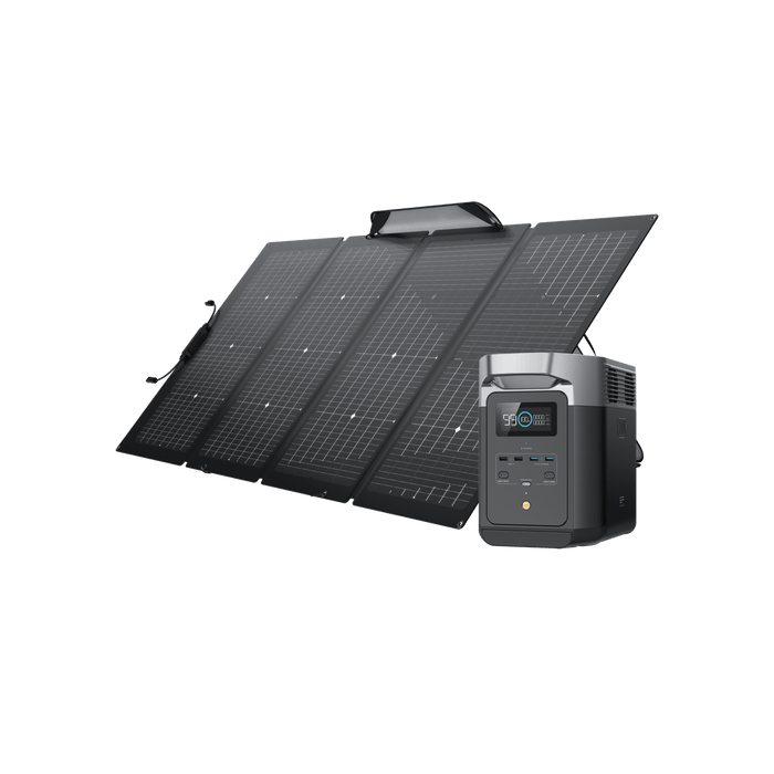 EcoFlow US Bundle EcoFlow DELTA 2 + 220W Portable Solar Panel