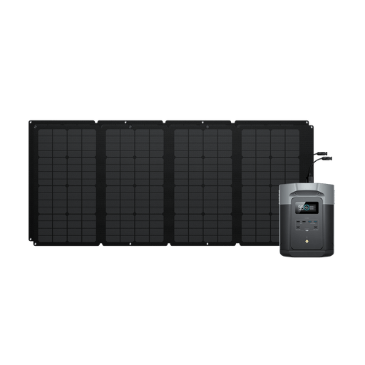 EcoFlow US EcoFlow DELTA 2 Max + 160W Portable Solar Panel