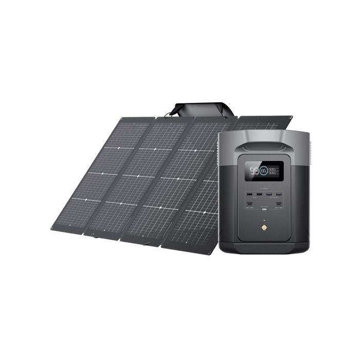 EcoFlow DELTA 2 Max Solar Generator (PV160W)