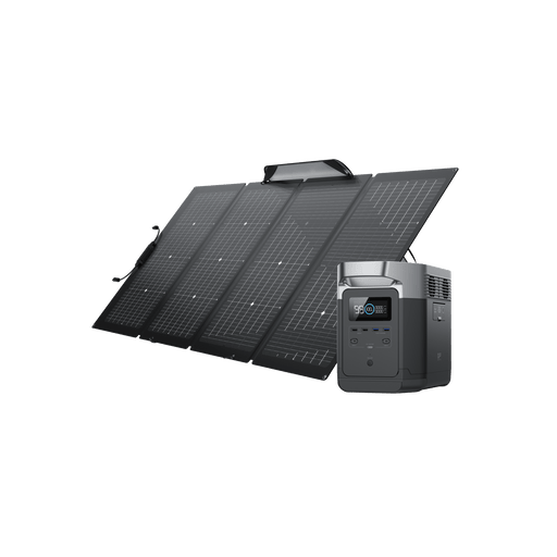 EcoFlow US Bundle EcoFlow DELTA + 220W Portable Solar Panel