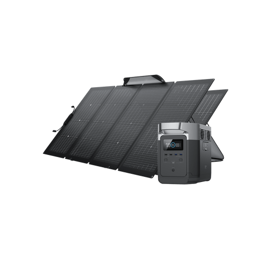 EcoFlow US Bundle EcoFlow DELTA + 220W Portable Solar Panel