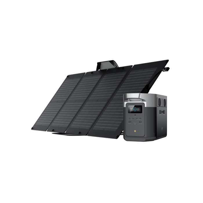 EcoFlow US Bundle DELTA Max (2000) / 1*110W EcoFlow DELTA Max + 110W Portable Solar Panel