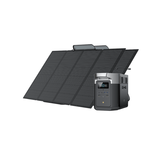 EcoFlow US Bundle DELTA Max (2000) / 2*400W EcoFlow DELTA Max + 400W Portable Solar Panel