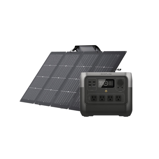 EcoFlow US Bundle 1 EcoFlow RIVER 2 Pro Solar Generator (PV220W)